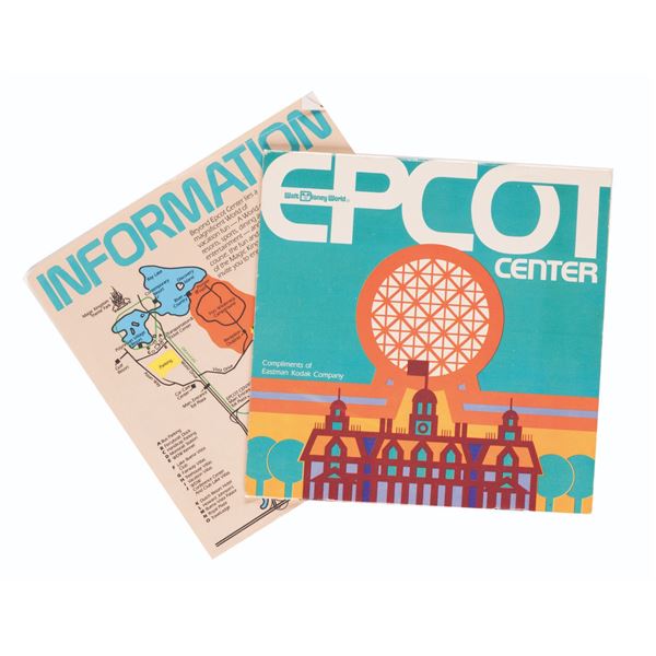 An Epcot Center Kodak Dial Map.