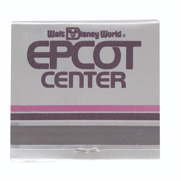 An EPCOT Center Matchbook.