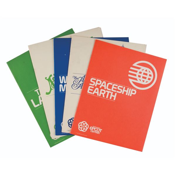 EPCOT Center Opening Press Booklets.