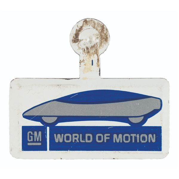 A General Motors World of Motion Pin.