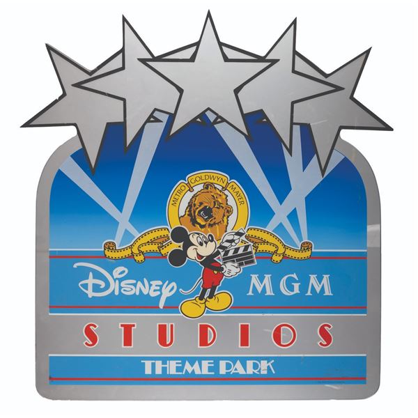 A Disney-MGM Studios Theme Park Sign.