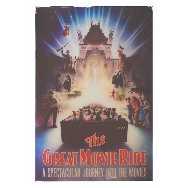 A Great Movie Ride Translight Poster.