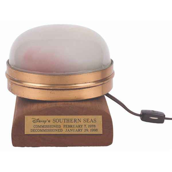 A Disney's Southern Seas Ship Light.