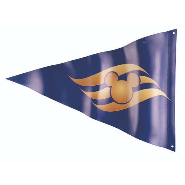 A Disney Cruise Line Prop Display Flag.