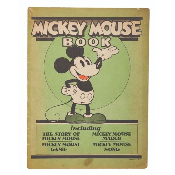 The First  "Mickey Mouse Book."