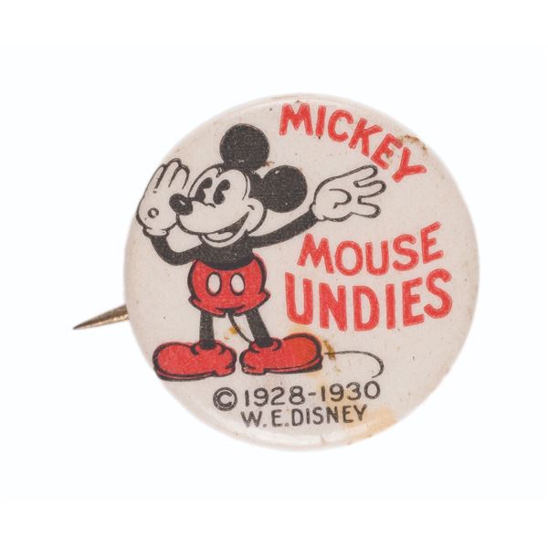 A Mickey Mouse Undies Button.