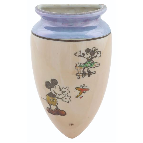 An Early  Mickey Mouse Bud Vase.