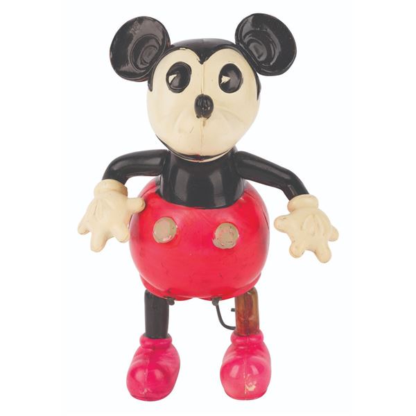 A Rambling Mickey Mouse Wind-Up Toy.