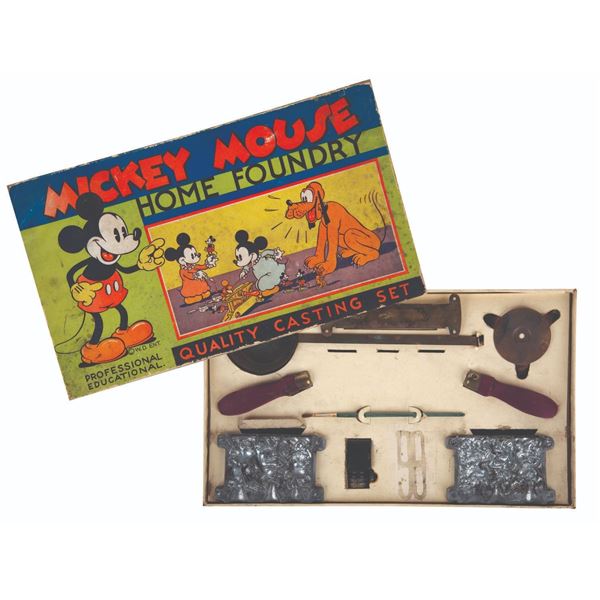 A Mickey Mouse Home Foundry Set.