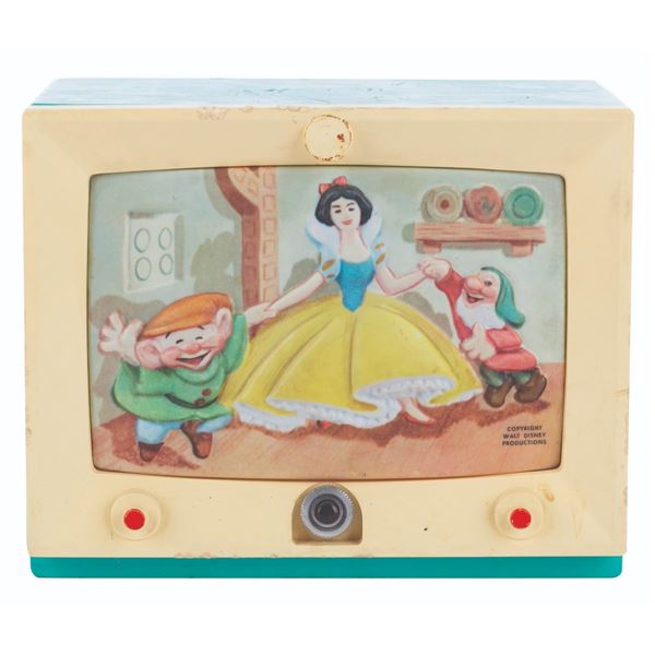 A 1950s Snow White T.V. Night Light.