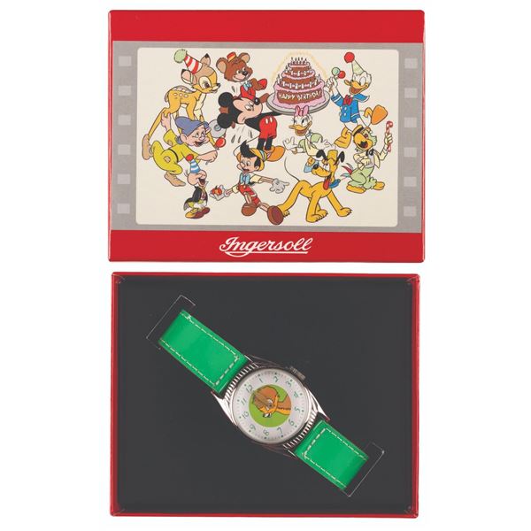 A Disney Store Bambi Character Wristwatch.