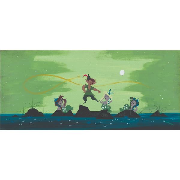 Mary Blair "Peter Pan" Concept Art.