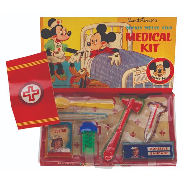 A Mickey Mouse Club Medical Kit.