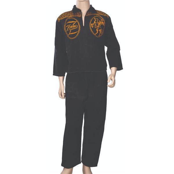 A Child's Zorro Costume.