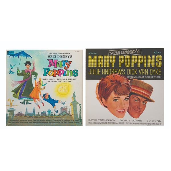 A Pair of Mary Poppins Records.
