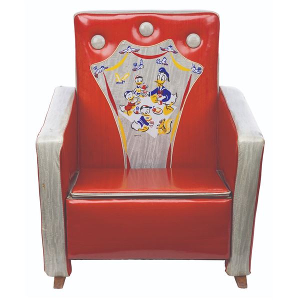 A Donald Duck Children's Rocking Chair.