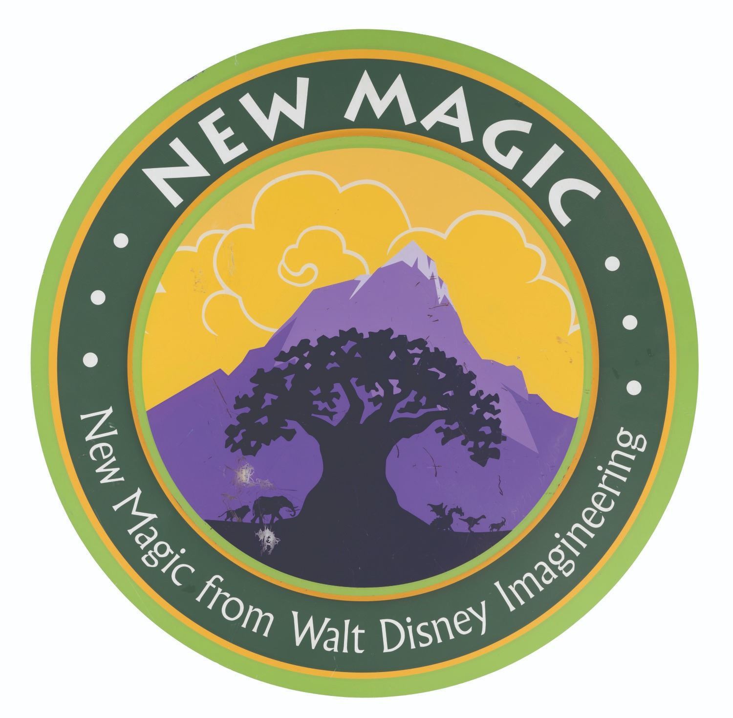 A Disney's Animal Kingdom Imagineering Sign.