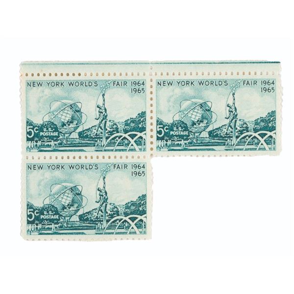 A Set of New York World's Fair Stamps.