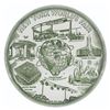 Image 1 : A New York World's Fair Attractions Plate.