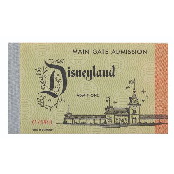 A 1957 Courtesy Guest 15 Jumbo Ticket Book.