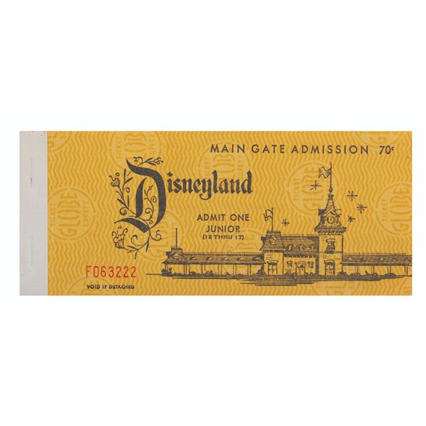 A 1958 Junior 15 Jumbo Ticket Book.