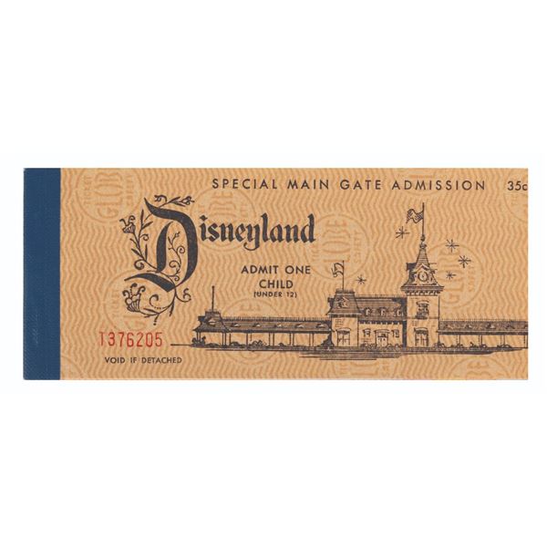 A February 1960 Child 10 Ticket Book.