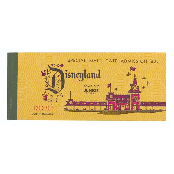 A 1964 Junior 10 Ticket Book.