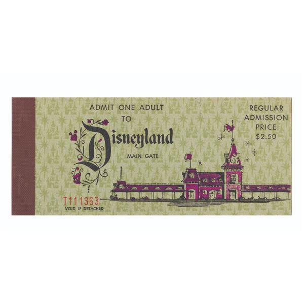 A May 1966 Adult 10 Ticket Book.