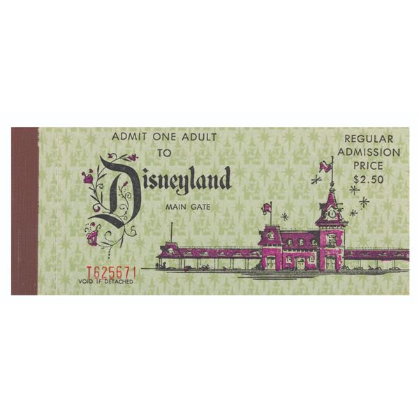 An October 1966 Adult 10 Ticket Book.