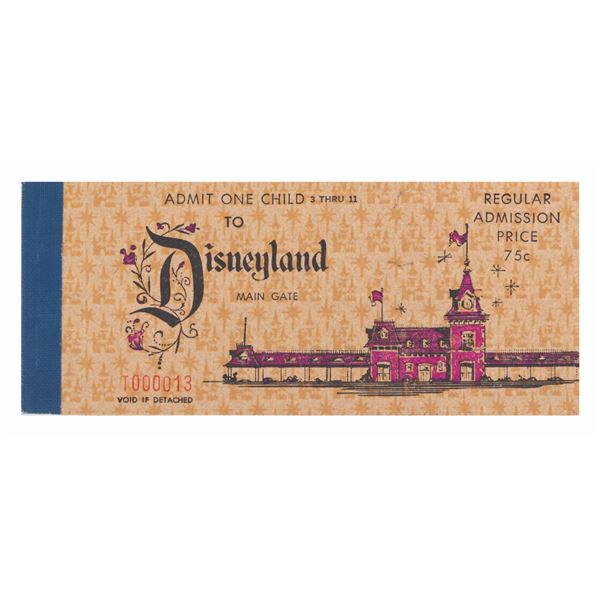 A May 1967 Child 10 Ticket Book.