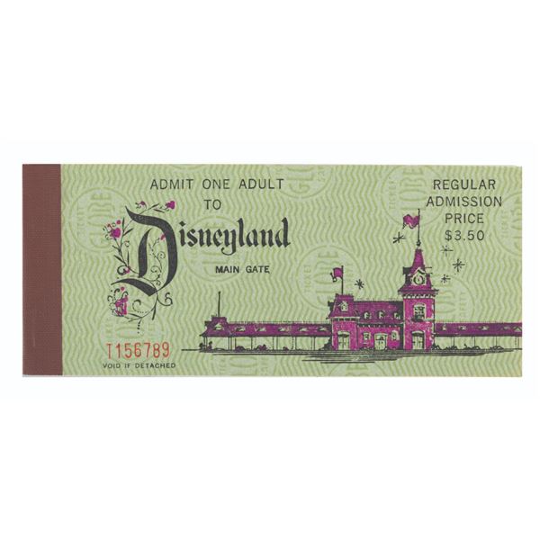 A 1969 Adult 10 Ticket Book.