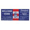 Image 1 : A Disneyland "Welcome Home" Vietnam Servicemen Ticket.