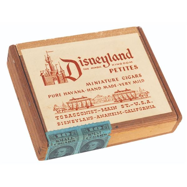 An Early Disneyland Cigar Box.
