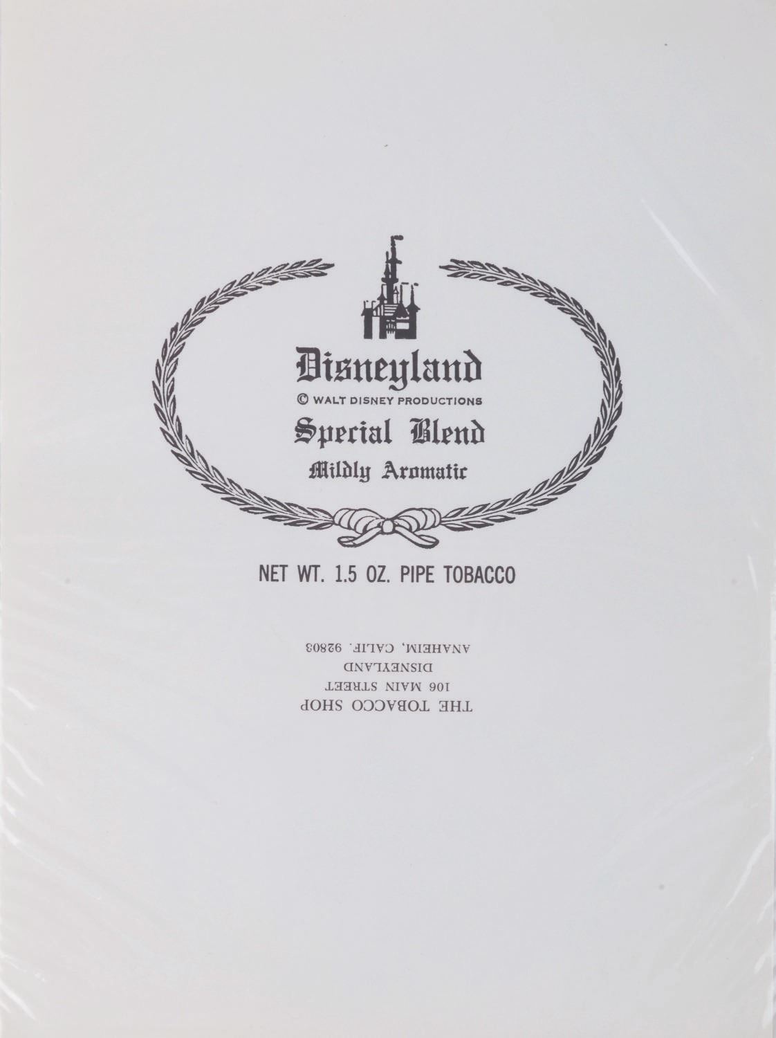 A Disneyland Special Blend Tobacco Shop Bag