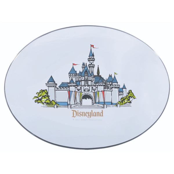 A Smoked Glass Disneyland Castle Dish.
