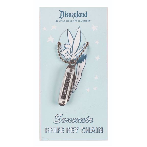 A Disneyland Souvenir Knife Keychain.