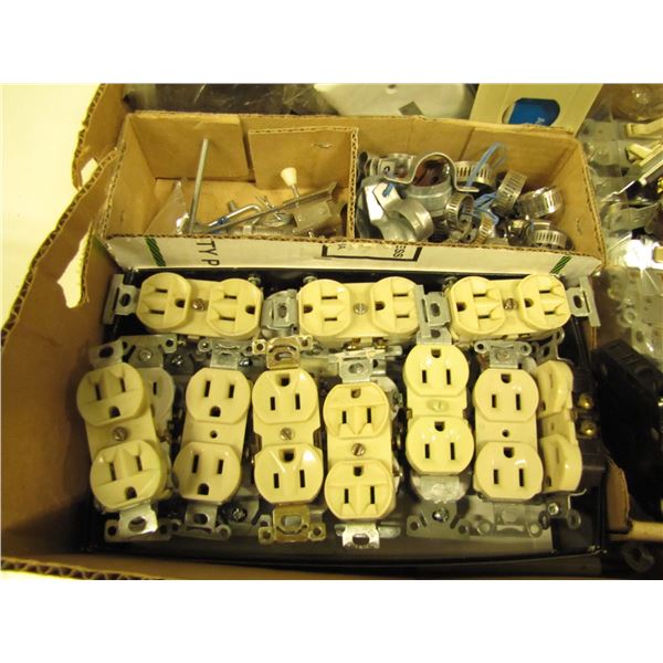 Assorted Switch Box Box with assorted electrical outlets switches etc