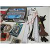 Image 4 : Box with various hardware items shelf brackets