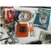 Image 5 : Box with various hardware items shelf brackets