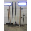 Image 1 : Rakes, snow shovel, squeegee Etcetera