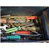 Image 7 : Beach toolbox with assorted screwdrivers and tools