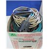 Image 8 : Assorted electrical wire and extension cords