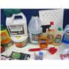 Image 5 : Assorted cleaning fluids and miscellaneous