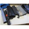 Image 3 : Clothes hamper with tarps screening felt insoles and miscellaneous