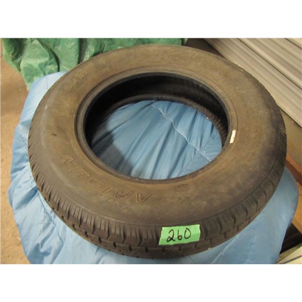 Trailer tire ST205 / 75 d