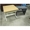 Image 1 : Small computer disk and small gray desk