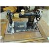 Image 2 : Raymond Treddle sewing machine and stool