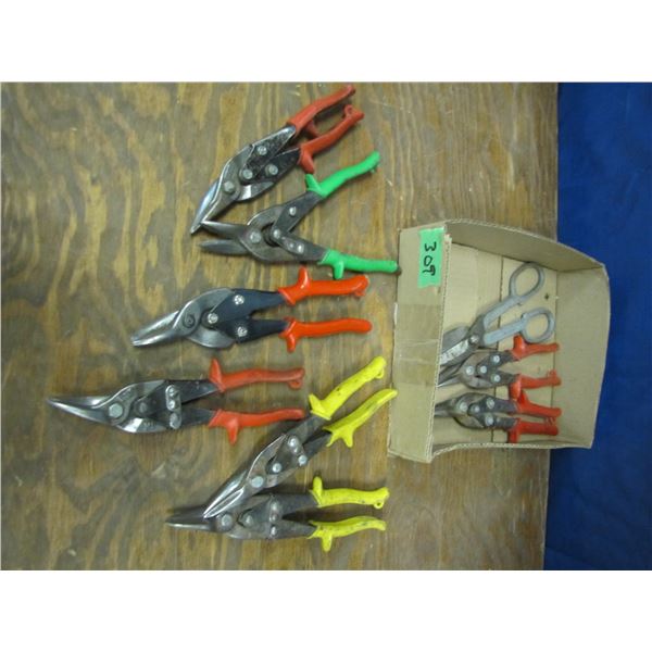 Assortment of TIN snips