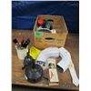 Image 1 : Funnels, downspout elbows, paint brushes, hose clamps