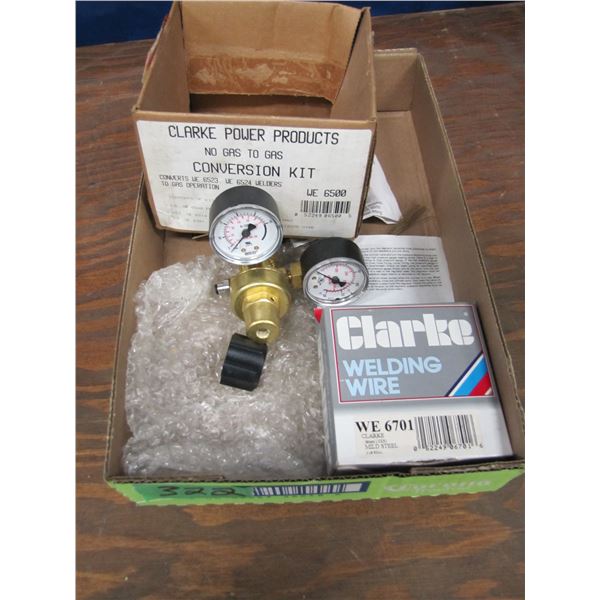 gages for conversion kit and welding wire